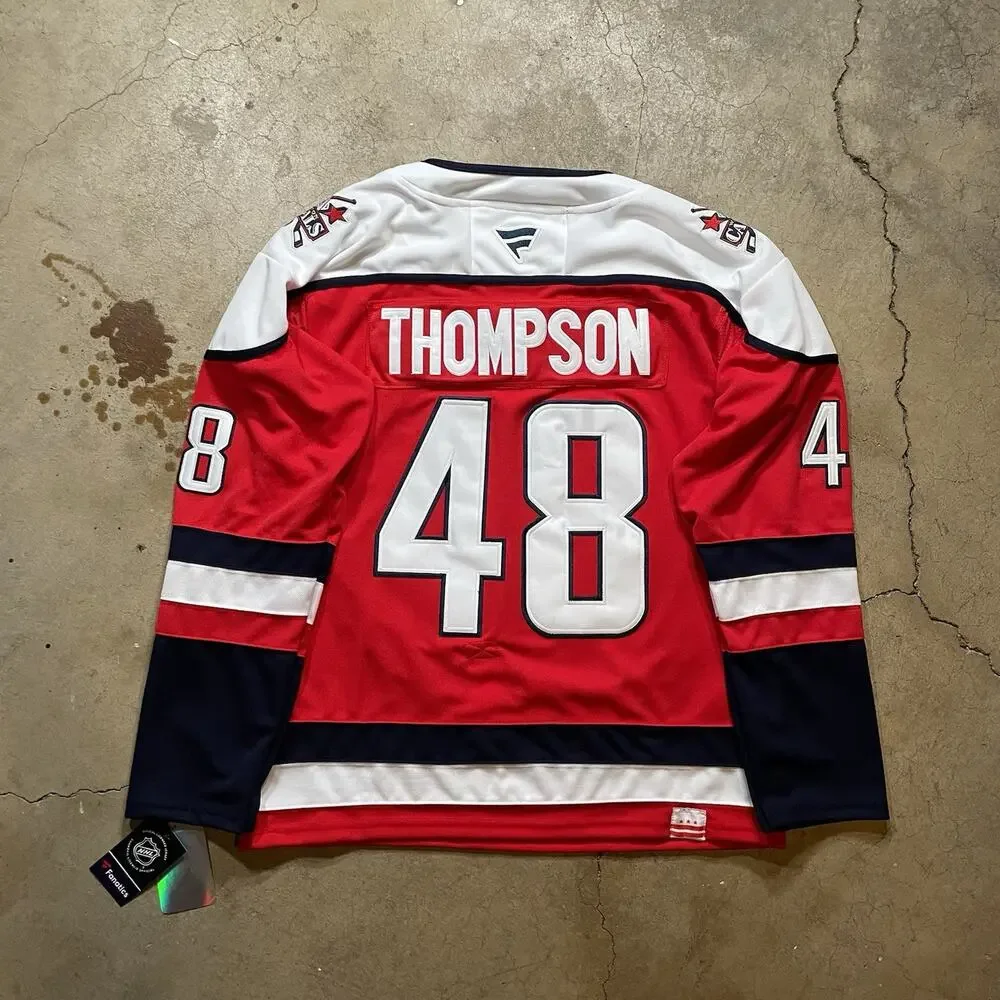 Logan Thompson - Washington Capitals 2025 Screaming Eagle Jersey - Men’s Large - Picture 1 of 6
